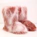 Women's Shoes Manufacturers wholesale spring new tie dyed suede snow boots autumn and winter women's outdoor fur boots_vogvips.com