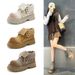 Cowboy Martin women' ummer autumn vintage thick oled hort Britih tyle ingle boot, mall and perforated work_vogvips.com