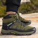 Hiking Shoes Men Boots High-Top Fashion Comfortable Durable Non-Slip Sole Lace-Up Camouflage Outdoor Men Shoes_vogvips.com