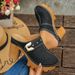 Cross-Border Foreign Trade European And American Style Summer New Fashion Outdoor Closed-Toe Chunky Heel Non-Slip_vogvips.com