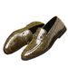 Large Size 48 Leather Breathable Sleeve Feet Loafers British Style Pointed Wedding Shoes_vogvips.com