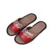 Linen Leather Summer European Style Home Sandals, Rubber Sole Floor Slippers, Wholesale For Men And Women From_vogvips.com