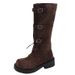 for Women 2025 Autumn New Belt Buckle Riding Over-the-Knee Two-Way Wear Long Boots_vogvips.com