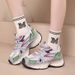 Autumn Thick Sole Student Dad Women's Mesh Breathable Sports Shoes Versatile Fashion Ugly Cute Dirty Super Cool Trend_vogvips.com