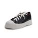 Women's Shoes Chunky Platform Lace-Up Shoes - Comfortable & Stylish Slip-On Sneakers With Cushioned Insole, Breathable Lining & Non-Slip Rubber Sole_vogvips.com