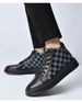 Men's Casual Board Shoes First Layer Cowhide Lace-up Sports Shoes Low-top Men's Shoes_vogvips.com