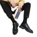 Regal Footwear Spring And Autumn High Versatile Business Korean Style Trendy Slip-On Men's Student Casual Small Leather Shoes_vogvips.com