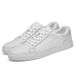 Casual Shallow Mouth Board Shoes Men's Shoes Men's Irst Layer Cowhide White Shoes Sports Shoes_vogvips.com