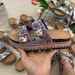 Women's Shoes Ethnic Style Double Buckle Diamond Thick Soled Slippers Large Size Rope Beach Cork Slippers_vogvips.com