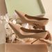 Women's Pointed-Toe Stiletto Pumps – Elegant Nude & White Court Shoes With Slim High Heel For Office & Evening Wear White Pointed Toe,_vogvips.com