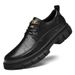 European Warm Series Men's Outdoor Leather Work Spring Winter Low-top Cowhide Hiking Casual Large Size Warm Cotton Shoes_vogvips.com