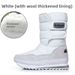 Winter New Thickened Fleece-Lined Warm Mid-Calf Boots For Women Comfortable Lightweight Trendy Snow Fashionable Women's_vogvips.com