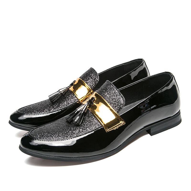 2025 Spring New Slip-On Toe Plus Size Leather Men's Shoes_vogvips.com