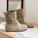 2026 Fashion Retro Two-Way Short For Women Autumn Winter New Slimming Western Casual Non-Slip Martin Boots_vogvips.com