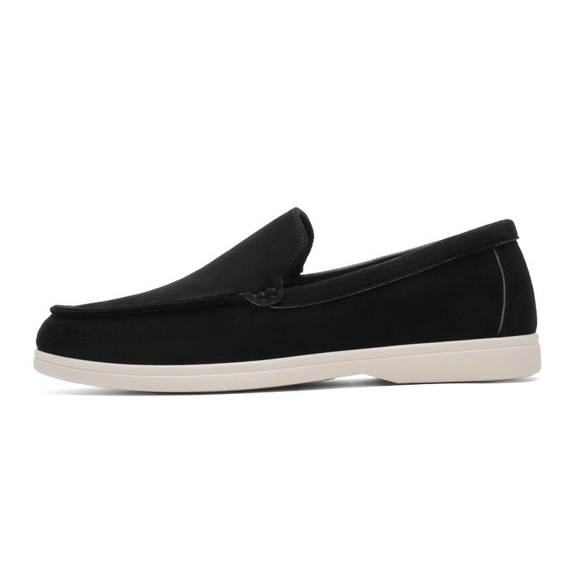Slip-on Loafers 2025 New Model Men's Casual Daily Wear Suede Shoes_vogvips.com