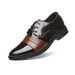 Men's Formal Dress Shoes - Pointed Toe PU Leather Business Office Shoes For Men With Breathable & Comfortable Design - Available In Extended Sizes_vogvips.com