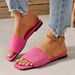 Summer Slippers Women Flat Luxury Outdoor Beach Flip Flops Female Sandals Trend Brand Design Slides Shoes Woman 2024 Big Size 43_vogvips.com