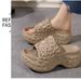 High Heel Eva Slippers Summer Outdoor Thick Bottom Heightening Flip Flops Non Slip Wear Resistant Breathable Sandals_vogvips.com
