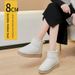 1178225343@qq.com Genuine Snow Boots For Women, Mid-Calf, Leather Surface, 2023 Model, Loafers, Short Boots, Fleece-Lined, Warm Cotton_vogvips.com