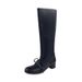 Chunky Heel Long For Women 2025 Autumn Winter New Design With Straps Over-the-Knee Slimming Wide Tube Slouch Round Toe_vogvips.com