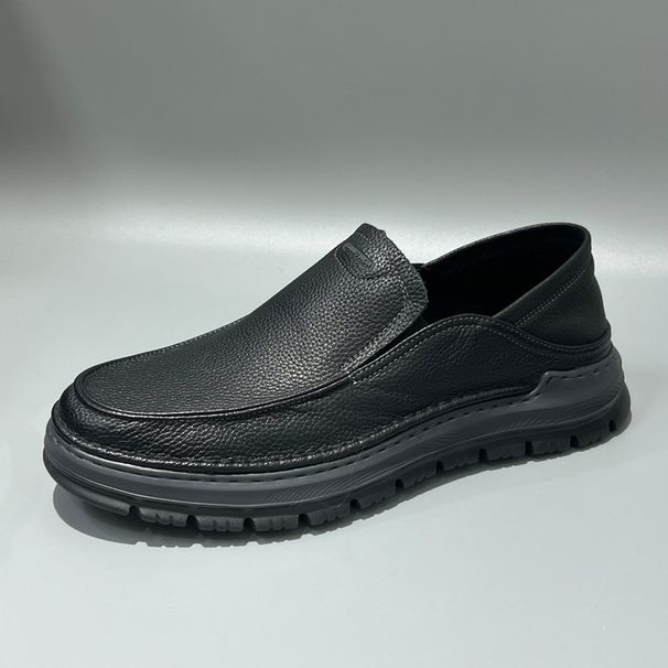 for Men Summer New Sole Slip-On Loafers Soft Leather Men's Business Formal Casual Shoes_vogvips.com