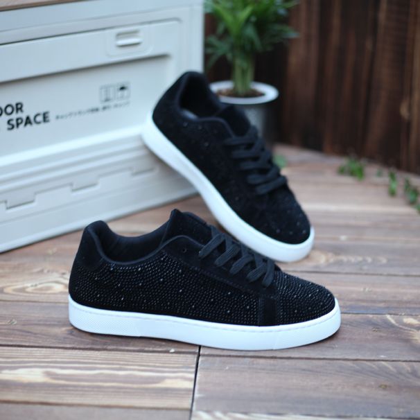 Internet Famous Trendy With Red Soles, Water Colorful Full Diamonds, Spring Summer, New Board For Sports And Leisure,_vogvips.com