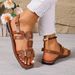 European And American Foreign Trade Large Size Belt Buckle Flat Hollow For Women Fashionable Versatile Outdoor Solid_vogvips.com