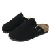 Autumn Winter Couple Shoes Comfortable Non Slip Men's And Women's Closed Toe Soft Plus Size Half Back Lazy Slippers_vogvips.com