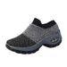 Cross-Border Plus Size Women's Air Cushion Sneakers Slip-On Fashionable Rocking Casual Sock Shoes For Women_vogvips.com
