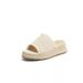 Summer Platform High Heels Women's Shoes Vintage Style Woven Casual Versatile Straw Braided Korean Slip On_vogvips.com