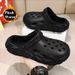 Winter Plush Fur Clogs Men EVA Slippers Warm Furry Slippers Couples Concise Indoor Home Cotton Shoes Casual Fluffy House Slides_vogvips.com