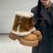 Thick-Soled Height-Increasing Mid-Calf Snow For Women 2025 New Winter Fleece-Lined Martin Short Boots Northeast Plush_vogvips.com