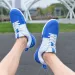 Men Badminton Professional Non-slip Couple Big Size Wear Resistant Outdoor Sneakers Breathable Handball Volleyball Shoes_vogvips.com