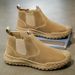 Autumn Men's High-Top Martin Boots, Men's Anti-Slip And Wear-Resistant Worksite Shoes, Sports And Casual Work Shoes, Lab_vogvips.com