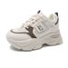 Mesh breathable thick soled dad women, 2025 new spring and summer height increasing, internet famous, showing off feet,_vogvips.com