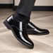 European Warm Series 2025 Men's Autumn Winter Genuine Leather Lace-up Business With Fleece Lining Formal Soft Sole British Style Black Shoes_vogvips.com