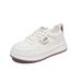 Little White Shoes Female Students Thick-soled Heightening Shoes Mesh Breathable Casual Shoes_vogvips.com