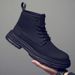 European Warm Series 2025 Autumn Winter New Martin Men British Style High Top Shoes Fleece Lined Warm Mid-Cut Work Men's Trendy Short Boots_vogvips.com
