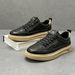 Casual Sneakers For Men, Autumn New Soft Sole Slip-On Men's Genuine Leather Breathable Business Work Shoes, Versatile_vogvips.com