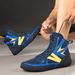 Boxing Shoes Unisex Shoes Best Selling Boxing Shoes Couples' Non Slip Lightweight Sanda Training Shoes Fighting Shoes For Professional Competitions Shoes_vogvips.com