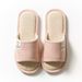 Linen Slippers For Women, Summer Indoor Non-Slip Four Seasons Home Japanese Style Couple Soft Sole Silent Cotton Linen For Men_vogvips.com