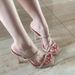 Summer Sexy French Nude Mirror Patent Leather Square Toe Stiletto Slingback Sandals With Criss-cross Straps_vogvips.com