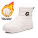 Women's 2025 Winter Fleece-Lined Short Snow Boots Non-Slip Warm Outdoor Wear Northeast Large Cotton Shoes_vogvips.com