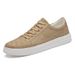 Height-increasing Men's Board Shoes Large Size Comfortable Leather Surface Casual Shoes White Shoes Casual_vogvips.com