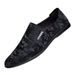 Men's Round Head Shallow Mouth Men's Casual Foot Loafers Work Men's Shoes_vogvips.com