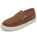 New Autumn Men's Slip-on Casual Loafers, College-style Fashion British Moccasins, Leather Shoes, Sneakers, Wholesale_vogvips.com