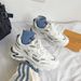 Dad Women Autumn Korean Edition Student Leisure Versatile Sports White Breathable Running Shoes Trendy_vogvips.com