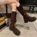 Thick Sole Adjustable Long For Women 2025 New Autumn Winter Over-the-Knee High Knight Boots_vogvips.com