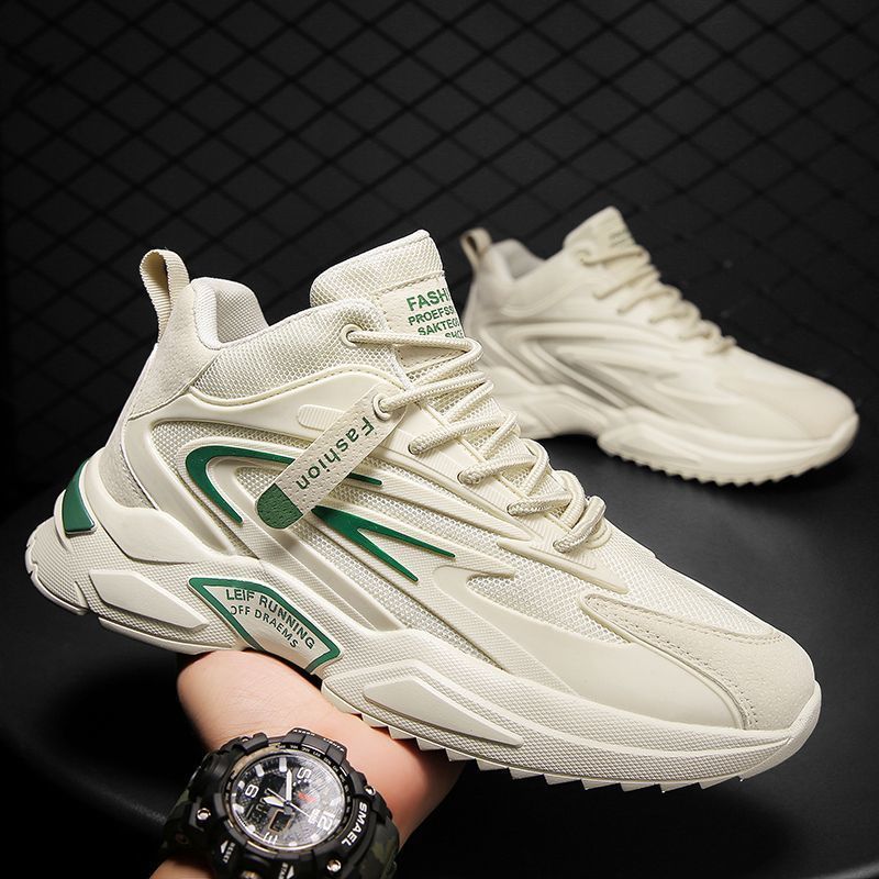 Man Walking Shoes Tennis Shoes Sneakers Canvas Absorption Sneakers Footgear Mesh Slip Resistant Breathable Shock_vogvips.com