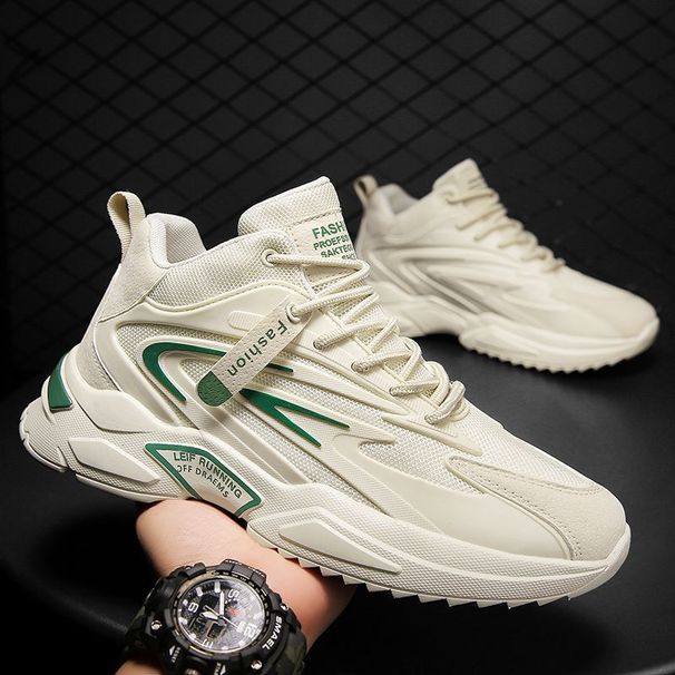 Man Walking Shoes Tennis Shoes Sneakers Canvas Absorption Sneakers Footgear Mesh Slip Resistant Breathable Shock_vogvips.com